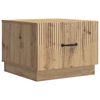 vidaXL Kaffebord Artisan eik 49 x 50 x 37 cm Konstruert tre
