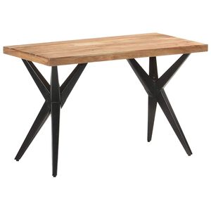 vidaXL Spisebord 120x60x76 cm heltre akasie