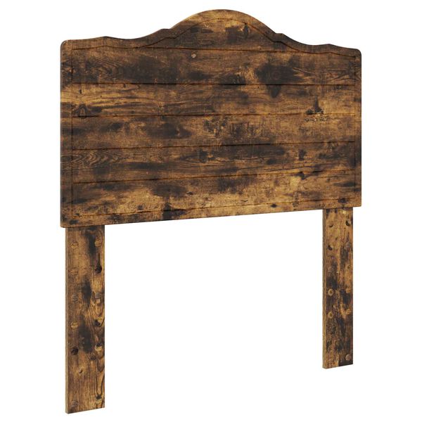 vidaXL Hodegavl R&oslash;kt eik 75 cm Konstruert tre