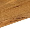 vidaXL Bordplate 110x60x3,8 cm naturlig kant heltre mango