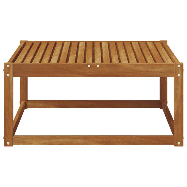 vidaXL Utend&oslash;rs end sofa Naturlig 115 x 83 x 73 cm Solid akasietre