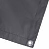 vidaXL Balkong Skjerm Antrasitt 100 x 600 cm Oxford Stoff