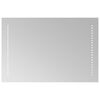 vidaXL Baderomsspeil med LED 40x60 cm