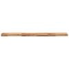 vidaXL Flytende hyller 2 stk 120x20x4 cm oljebehandlet heltre akasie
