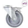 vidaXL Svinghjul med bolthull 12 stk 100 mm