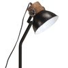 vidaXL Skrivebordslampe 25 W svart 18x18x60 cm E27