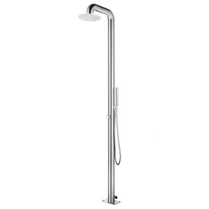 vidaXL Hagedusj 225 cm rustfritt st&aring;l