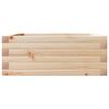vidaXL Plantekasse 60x60x23 cm heltre furu