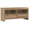 vidaXL TV-skap 100 x 33 x 47 cm Artisan eik Konstruert tre