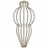vidaXL Julefiniallys 320 LED-lys Varmhvit Diam. 40 x 75 cm