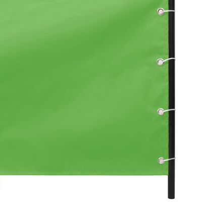 vidaXL Balkongskjerm lysegrønn 160x240 cm oxfordstoff