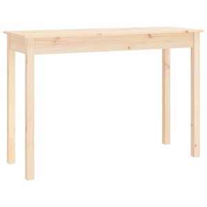 vidaXL Konsollbord 110x40x75 cm heltre furu