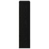 vidaXL Bokhylle Svart Eik 50 x 25 x 102 cm