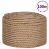 vidaXL Tau 100% jute 10 mm 100 m