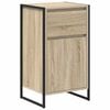 vidaXL Serviesskap Sonoma eik 43 x 36 x 75,5 cm Konstruert tre