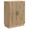 vidaXL Serviesskap Artisan eik 66 x 34,5 x 87 cm Konstruert tre