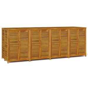vidaXL Putekasse 280x87x104 cm heltre akasie