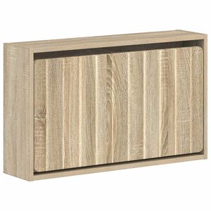 vidaXL Vegghengt skoskap ZWOLLE 71 x 17 x 43 cm Konstruert tre