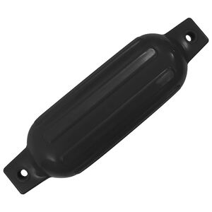 vidaXL B&aring;tfender 4 stk svart &Oslash; 11x40 cm PVC