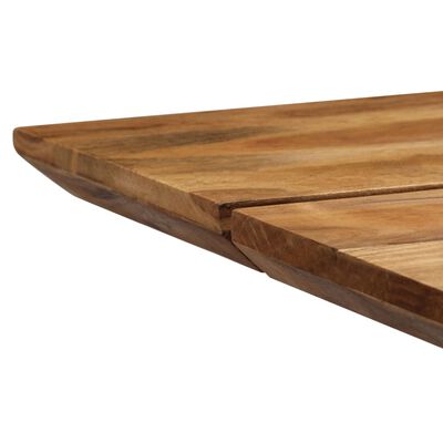 vidaXL Spisebord heltre akasie og stål 180x90x76 cm