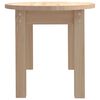 vidaXL Salongbord 80x40x35 cm heltre furu