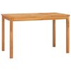 vidaXL Utendørs spisebord 120x70x77 cm heltre teak