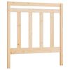 vidaXL Sengegavl 96x4x100 cm heltre furu
