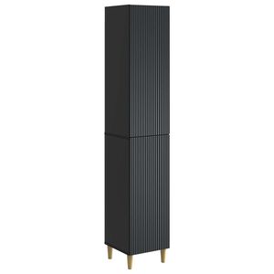 vidaXL Skapsett 2 pcs 33 x 34,5 x 90 cm Konstruert tre