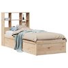 vidaXL Sengeramme uten madrass 90x190 cm heltre furu