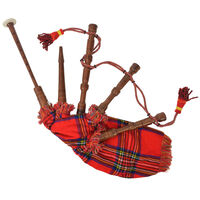 vidaXL Sekkepipe fra Det skotske høylandet barn Royal Stewart Tartan