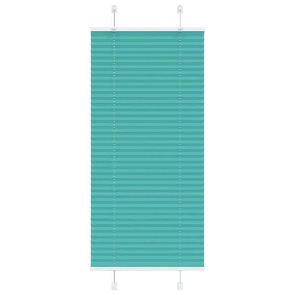 vidaXL pliss&eacute;gardin Bensin Gr&oslash;nn 55x150 cm Stoff Bredde 54,4 cm