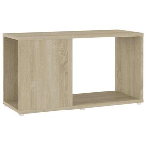 vidaXL TV-benk sonoma eik 60x24x32 cm konstruert tre