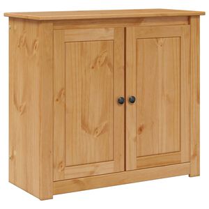 vidaXL Akvarie Stativ PANAMA Brun 81 x 36 x 73 cm 250 kg Heltre furu