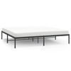 vidaXL Sengeramme i metall svart 183x213 cm
