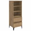 vidaXL H&oslash;yskap Artisan eik 40 x 36 x 110 cm Konstruert tre