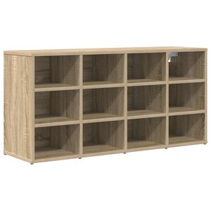 vidaXL Sko Skap 103 x 30 x 51 cm Konstruert tre Sonoma eik