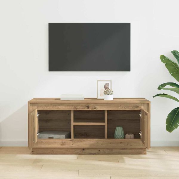 vidaXL TV-skap Artisan Eik 102 x 35 x 45 cm Konstruert tre