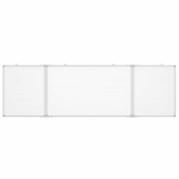 vidaXL Magnetisk tavle sammenleggbar 160x50x1,7 cm aluminium