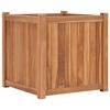 vidaXL H&oslash;ybed 50x50x50 cm heltre teak