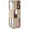 FMD Roterende arkivskap 34x34x108 cm eik