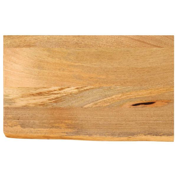 vidaXL Bordplate 40x20x3,8 cm naturlig kant heltre mango