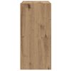 vidaXL Bokhylle artisan eik 31x24x52 cm konstruert tre