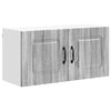 vidaXL Oppvaskmaskin-panel Kalmar Gr&aring; Sonoma 80 x 31 x 40 cm