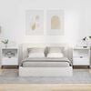 vidaXL Nattbordskap 2 pcs H&oslash;yglans hvit 49 x 36 x 61 cm Konstruert tre
