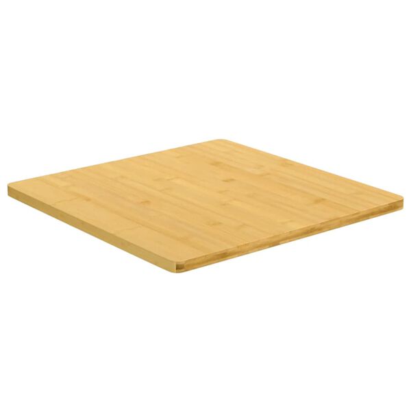 vidaXL Bordplate 60x60x1,5 cm bambus
