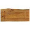 vidaXL Bordplate 80x40x3,8 cm naturlig kant heltre mango