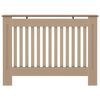 vidaXL Radiatordeksel 112x19x81,5 cm MDF