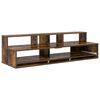 vidaXL Studiobord R&oslash;kt Eik 152 x 42,5 x 36 cm Konstruert tre