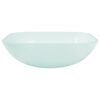 vidaXL Servant glass 42x42x14 cm frostet