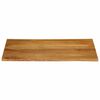vidaXL Bordplate 100x80x2,5 cm naturlig kant heltre mango